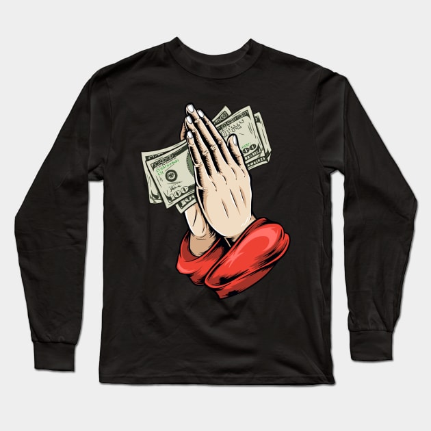 Blessing money Long Sleeve T-Shirt by AmiG